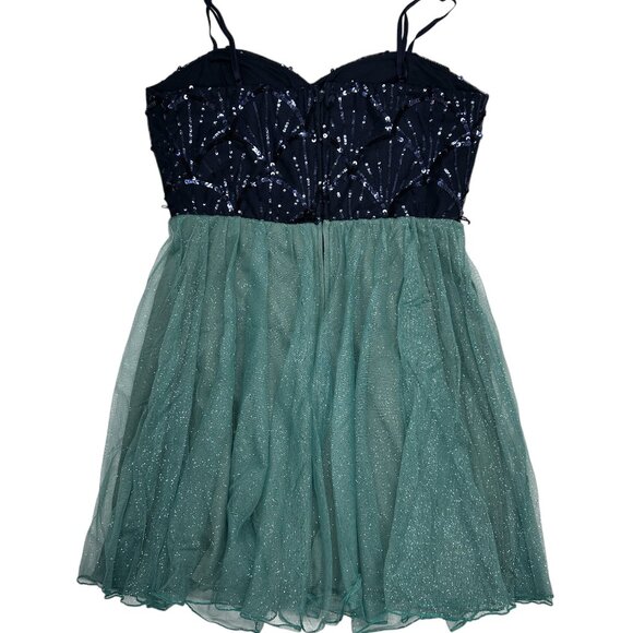 Deb Sequins and Glitter Mini Dress (11) - Picture 2 of 10